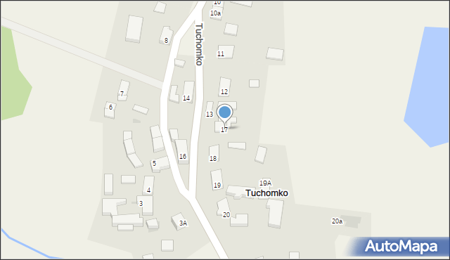 Tuchomko, Tuchomko, 17, mapa Tuchomko