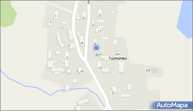 Tuchomko, Tuchomko, 19, mapa Tuchomko