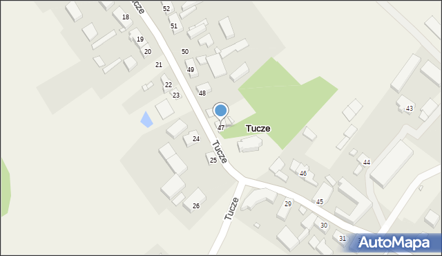 Tucze, Tucze, 47, mapa Tucze