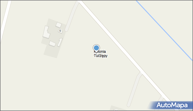 Tuczępy, Tuczępy, 5, mapa Tuczępy