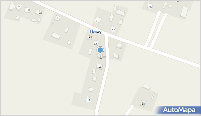 Tuczępy, Tuczępy, 1, mapa Tuczępy