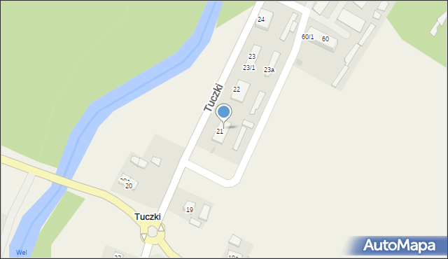 Tuczki, Tuczki, 21/2, mapa Tuczki