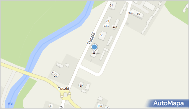 Tuczki, Tuczki, 21/3, mapa Tuczki