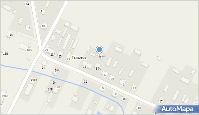 Tuczna, Tuczna, 31, mapa Tuczna