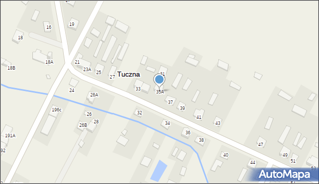 Tuczna, Tuczna, 35A, mapa Tuczna