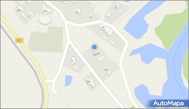 Tujsk, Tujsk, 11a, mapa Tujsk