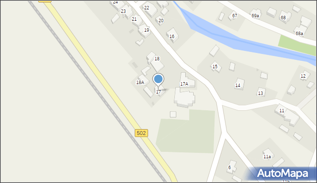 Tujsk, Tujsk, 17, mapa Tujsk