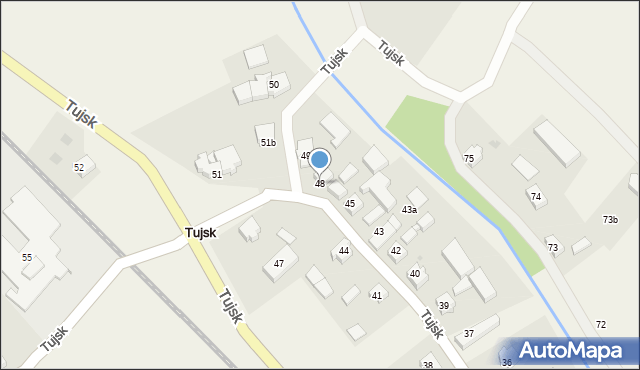 Tujsk, Tujsk, 48, mapa Tujsk