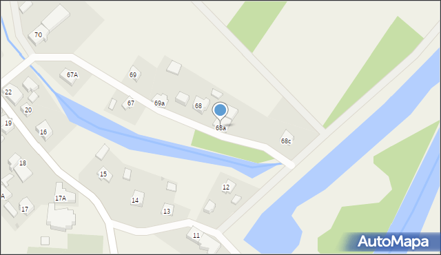 Tujsk, Tujsk, 68a, mapa Tujsk