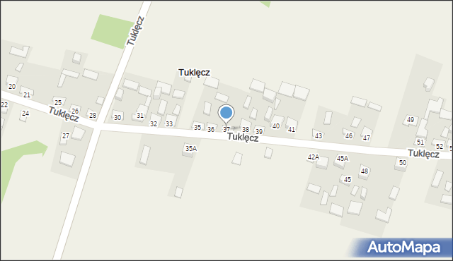 Tuklęcz, Tuklęcz, 37, mapa Tuklęcz