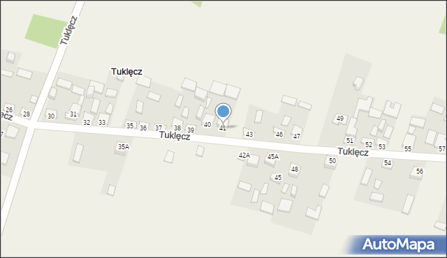 Tuklęcz, Tuklęcz, 41, mapa Tuklęcz