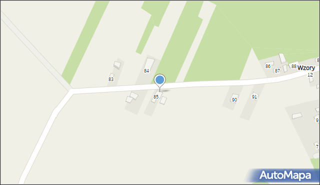 Tuklęcz, Tuklęcz, 85A, mapa Tuklęcz