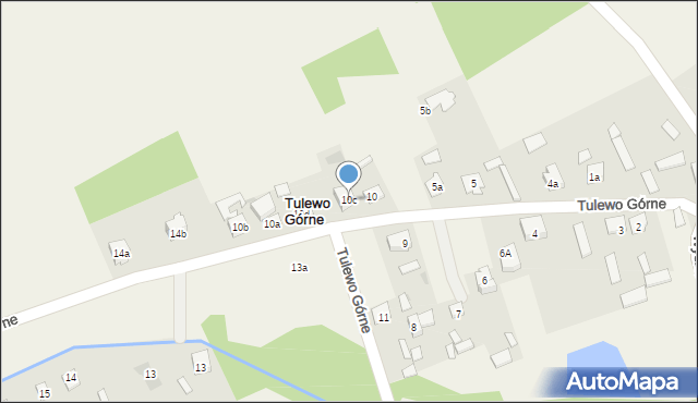 Tulewo, Tulewo, 10c, mapa Tulewo