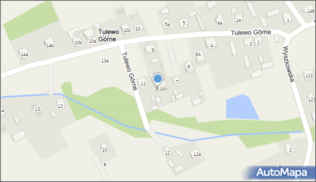 Tulewo, Tulewo, 8a, mapa Tulewo