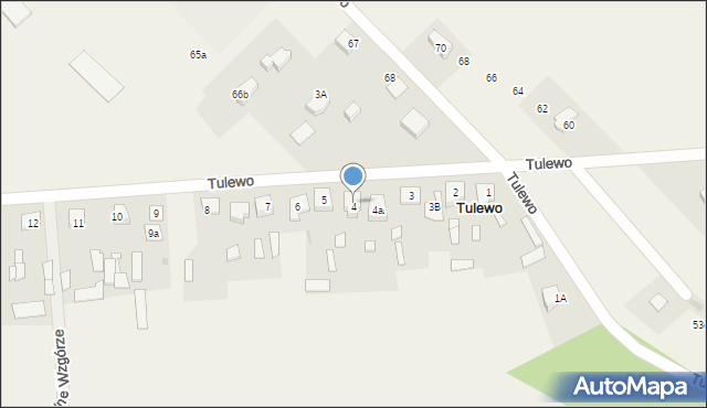 Tulewo Górne, Tulewo Górne, 4, mapa Tulewo Górne