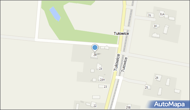 Tułowice, Tułowice, 29, mapa Tułowice