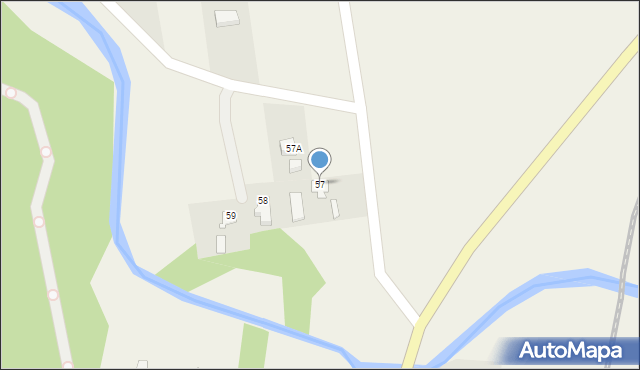 Tułowice, Tułowice, 57, mapa Tułowice