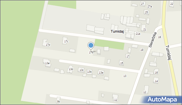 Tumidaj, Tumidaj, 17b, mapa Tumidaj