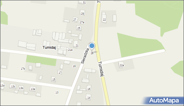 Tumidaj, Tumidaj, 18, mapa Tumidaj