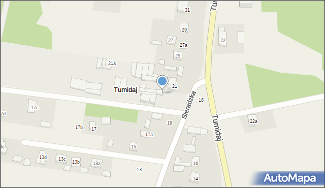 Tumidaj, Tumidaj, 21a, mapa Tumidaj