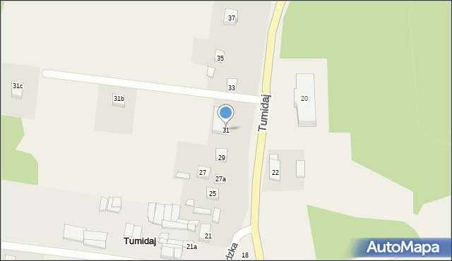 Tumidaj, Tumidaj, 31, mapa Tumidaj