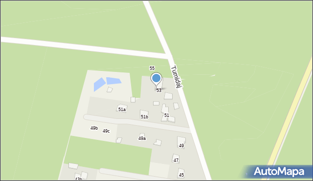 Tumidaj, Tumidaj, 55a, mapa Tumidaj