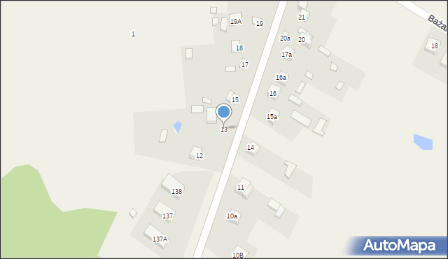 Tumlin-Dąbrówka, Tumlin-Dąbrówka, 13, mapa Tumlin-Dąbrówka