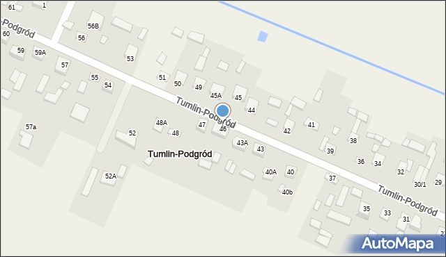 Tumlin-Podgród, Tumlin-Podgród, 46, mapa Tumlin-Podgród