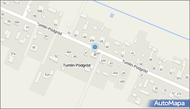 Tumlin-Podgród, Tumlin-Podgród, 46, mapa Tumlin-Podgród