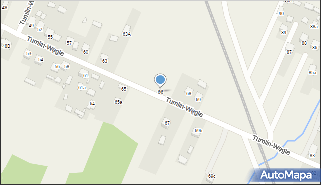 Tumlin-Węgle, Tumlin-Węgle, 66, mapa Tumlin-Węgle