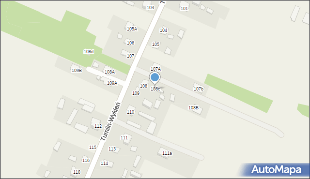 Tumlin-Wykień, Tumlin-Wykień, 108c, mapa Tumlin-Wykień