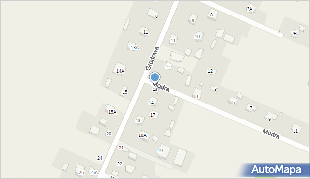 Tumlin-Wykień, Tumlin-Wykień, 13, mapa Tumlin-Wykień