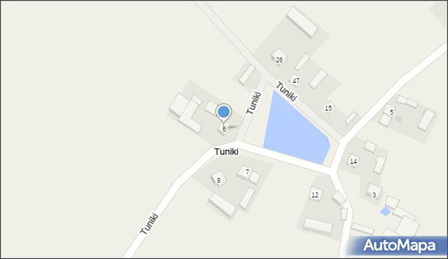 Tuniki, Tuniki, 6, mapa Tuniki
