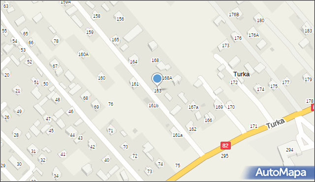 Turka, Turka, 163, mapa Turka