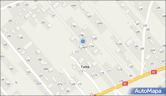 Turka, Turka, 176, mapa Turka