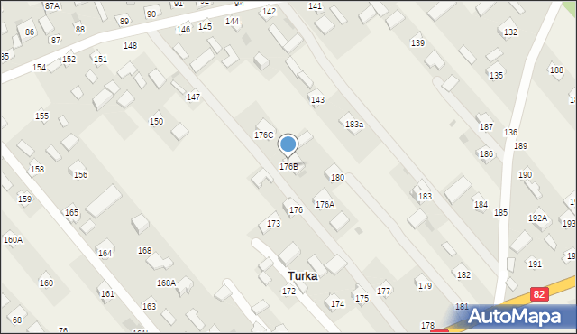 Turka, Turka, 176B, mapa Turka