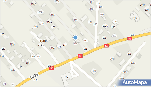 Turka, Turka, 179, mapa Turka