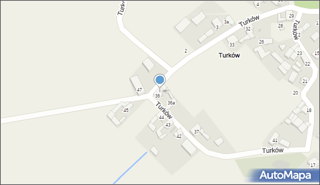 Turków, Turków, 39, mapa Turków