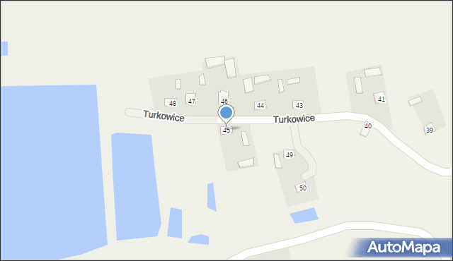 Turkowice, Turkowice, 45, mapa Turkowice