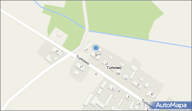 Turkowo, Turkowo, 18, mapa Turkowo