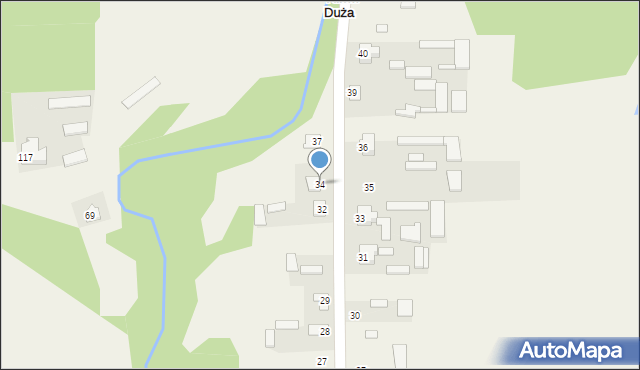 Turna Duża, Turna Duża, 34, mapa Turna Duża