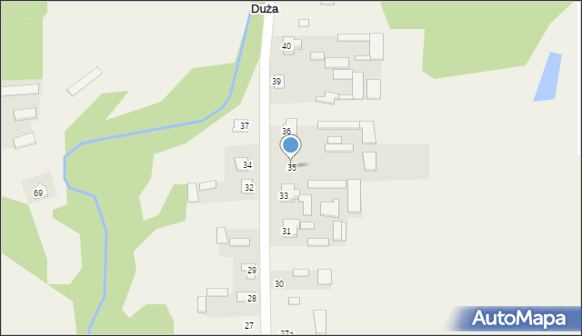 Turna Duża, Turna Duża, 35, mapa Turna Duża