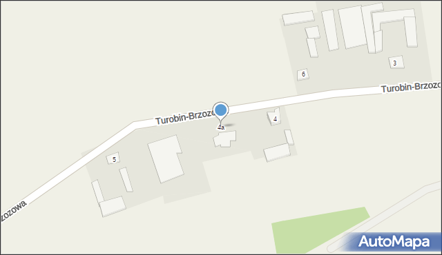 Turobin-Brzozowa, Turobin-Brzozowa, 4a, mapa Turobin-Brzozowa