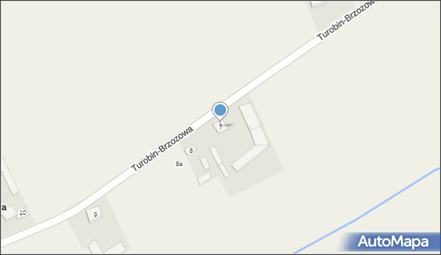 Turobin-Brzozowa, Turobin-Brzozowa, 7, mapa Turobin-Brzozowa