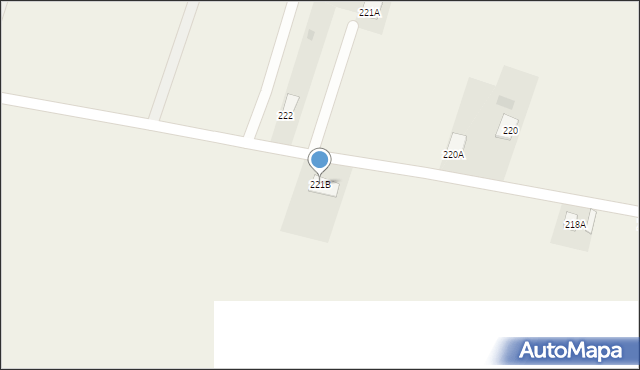 Turów, Turów, 221B, mapa Turów