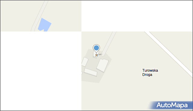 Turówka, Turówka, 36, mapa Turówka