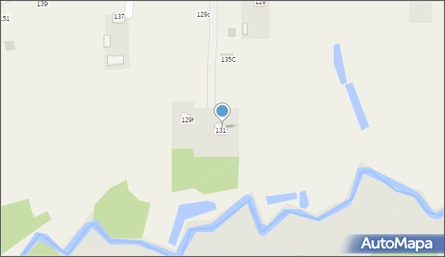 Turowola, Turowola, 135B, mapa Turowola