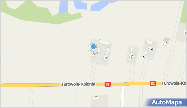 Turowola, Turowola, 19, mapa Turowola