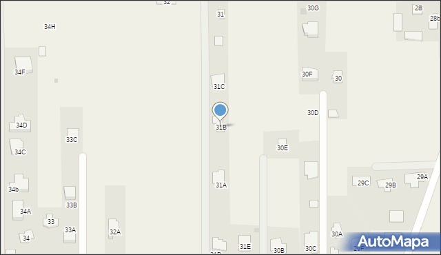 Turowola-Kolonia, Turowola-Kolonia, 31B, mapa Turowola-Kolonia