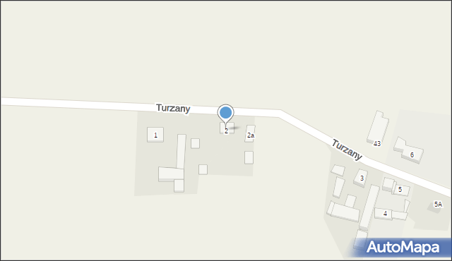 Turzany, Turzany, 2, mapa Turzany